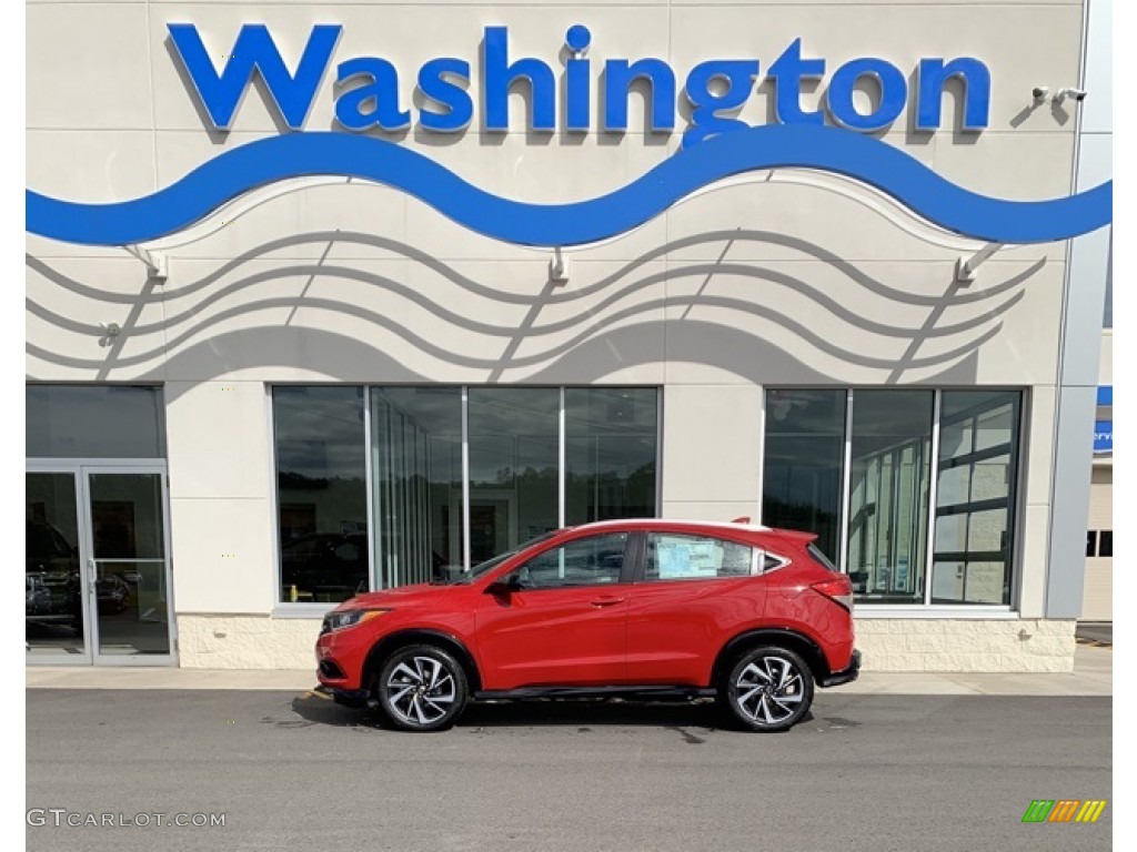 2019 HR-V Sport AWD - Milano Red / Black photo #1