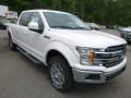 White Platinum - F150 Lariat SuperCrew 4x4 Photo No. 6