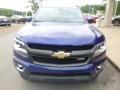 2016 Laser Blue Chevrolet Colorado Z71 Crew Cab 4x4  photo #4