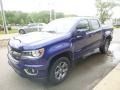 2016 Laser Blue Chevrolet Colorado Z71 Crew Cab 4x4  photo #5