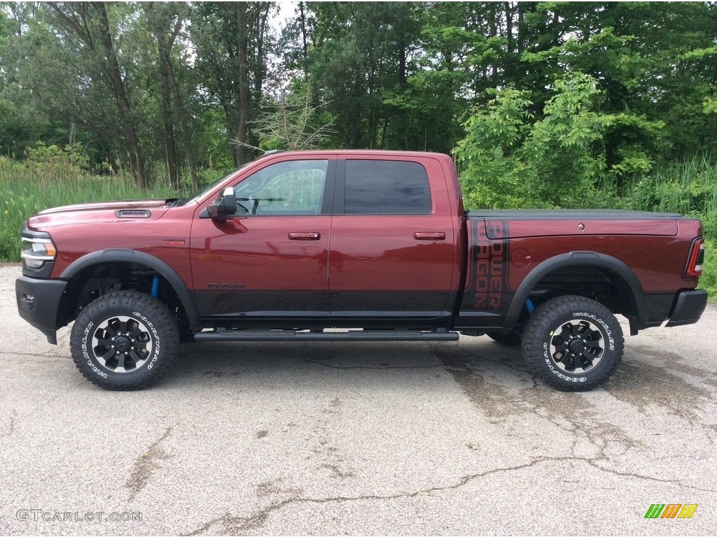 Delmonico Red Pearl 2019 Ram 2500 Power Wagon Crew Cab 4x4 Exterior Photo #133771086