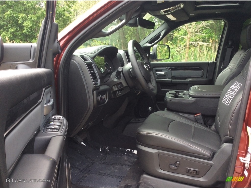 Black Interior 2019 Ram 2500 Power Wagon Crew Cab 4x4 Photo #133771326