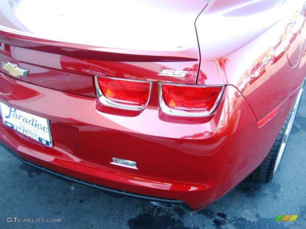 2010 Camaro SS Coupe - Red Jewel Tintcoat / Black photo #8