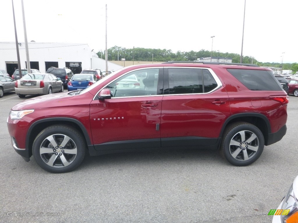 Cajun Red Tintcoat 2019 Chevrolet Traverse LT AWD Exterior Photo #133772083