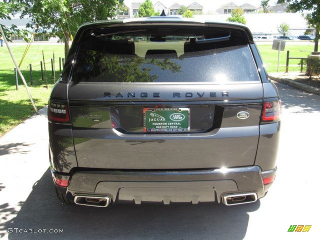 2019 Range Rover Sport HST - Carpathian Grey Metallic / Ebony/Pimento photo #8