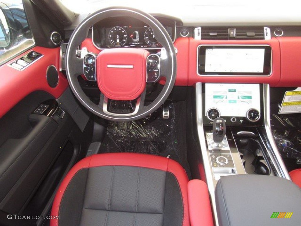 2019 Range Rover Sport HST - Carpathian Grey Metallic / Ebony/Pimento photo #14
