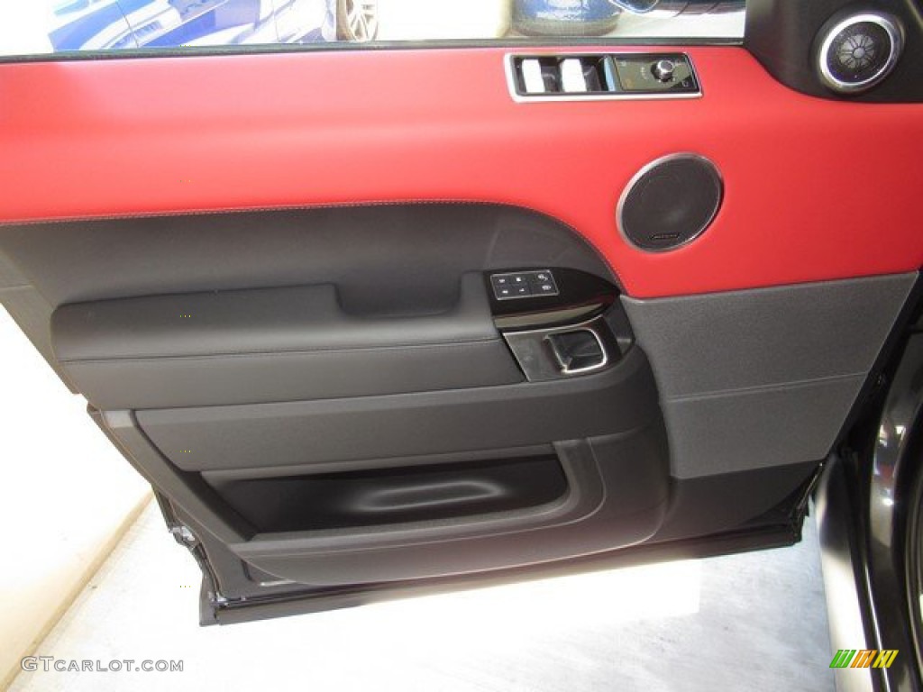2019 Range Rover Sport HST - Carpathian Grey Metallic / Ebony/Pimento photo #23