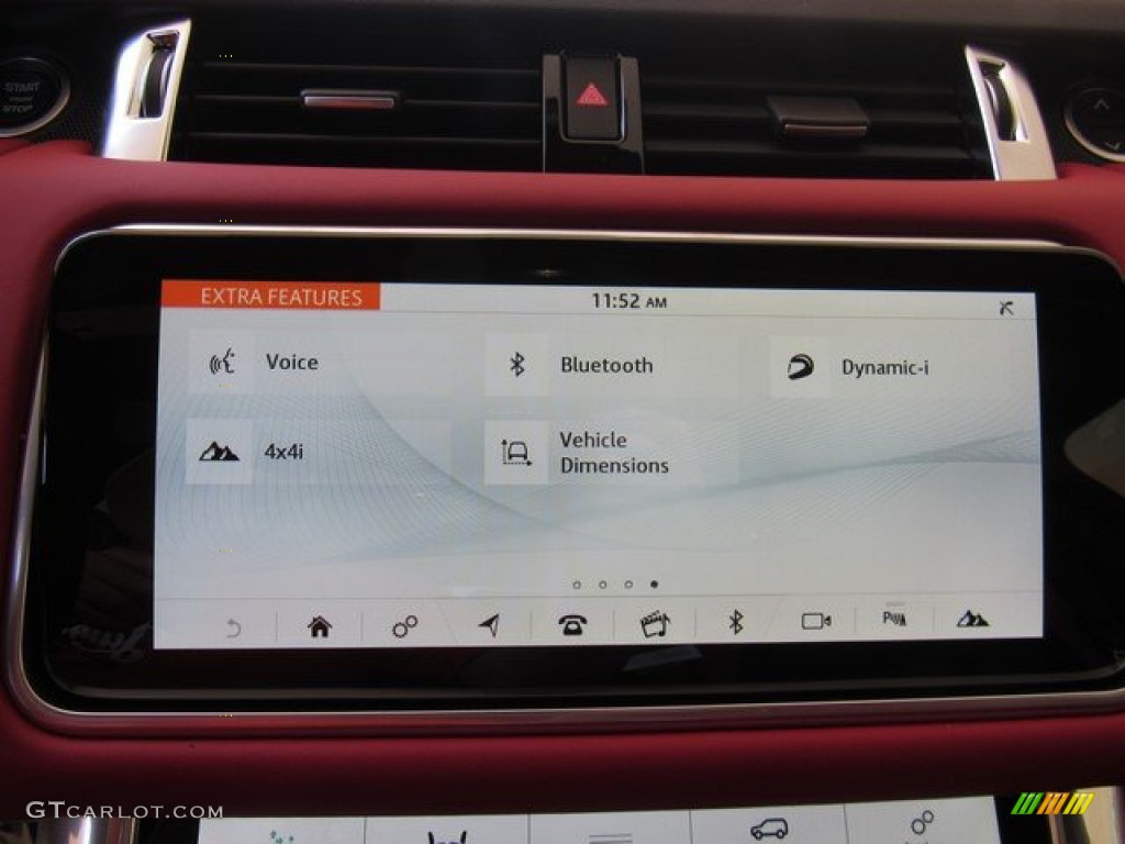 2019 Land Rover Range Rover Sport HST Controls Photos