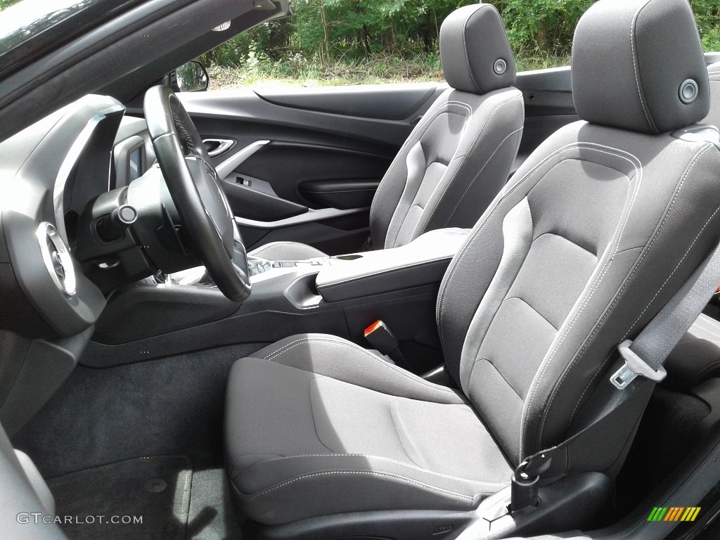 2018 Chevrolet Camaro LT Convertible Front Seat Photo #133772955