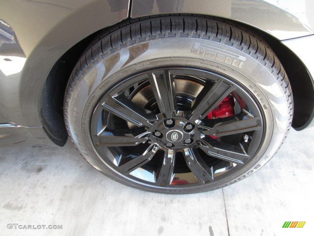 2019 Range Rover Sport HST - Carpathian Grey Metallic / Ebony/Pimento photo #39