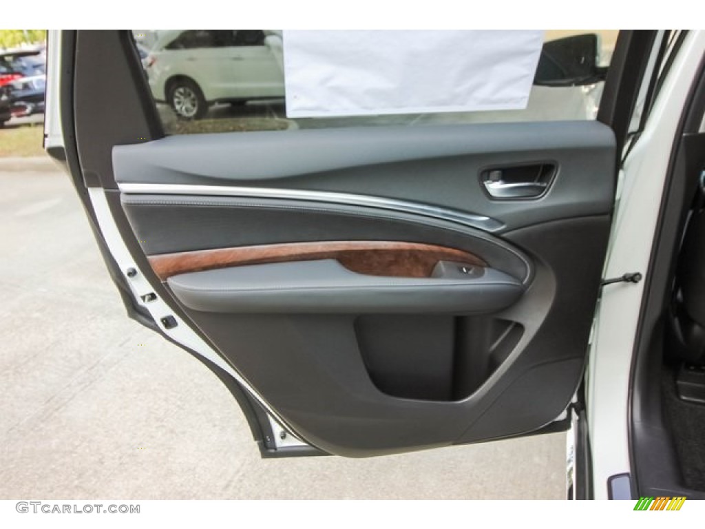 2019 Acura MDX Technology Ebony Door Panel Photo #133773312