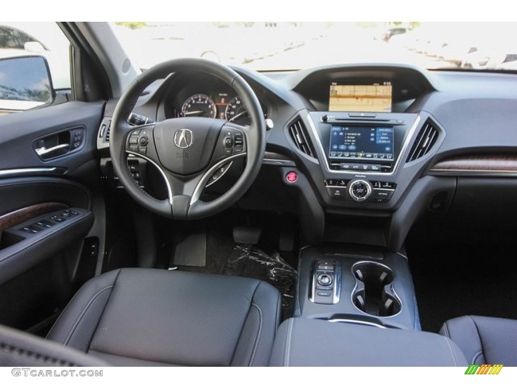 2019 Acura MDX Technology Ebony Dashboard Photo #133773498