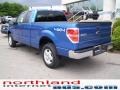 2009 Blue Flame Metallic Ford F150 XLT SuperCab 4x4  photo #2