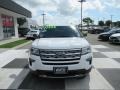 2018 Oxford White Ford Explorer XLT  photo #2