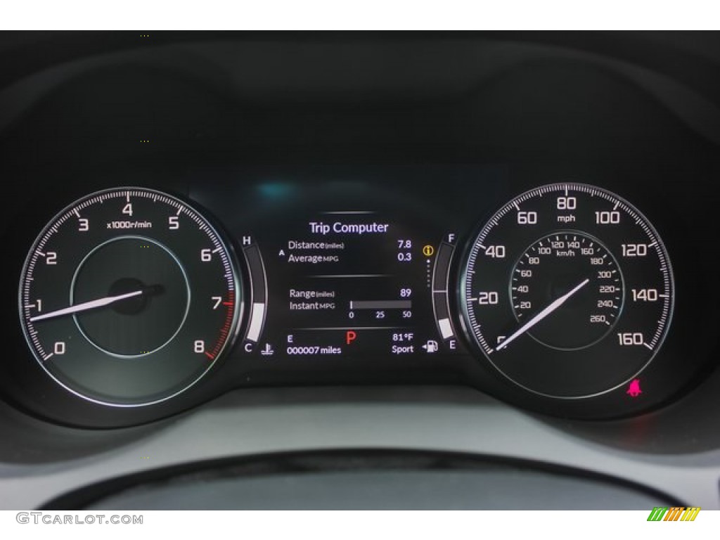 2020 Acura RDX AWD Gauges Photo #133775772
