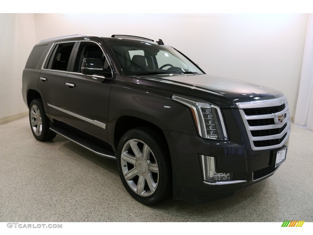 2017 Escalade Luxury 4WD - Dark Granite Metallic / Jet Black photo #1