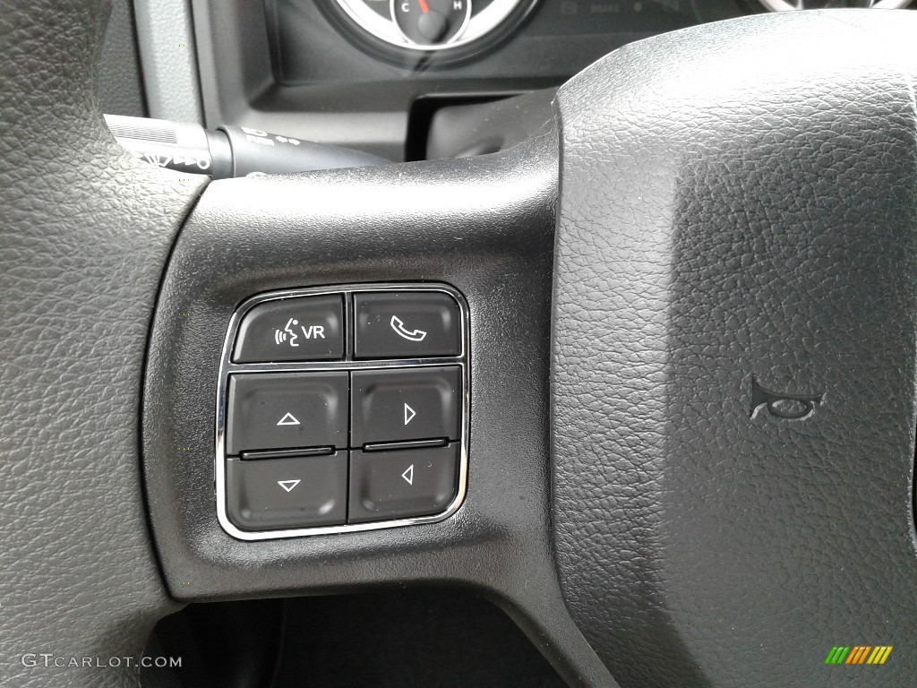 2019 1500 Classic Tradesman Quad Cab 4x4 - Diamond Black Crystal Pearl / Black/Diesel Gray photo #15