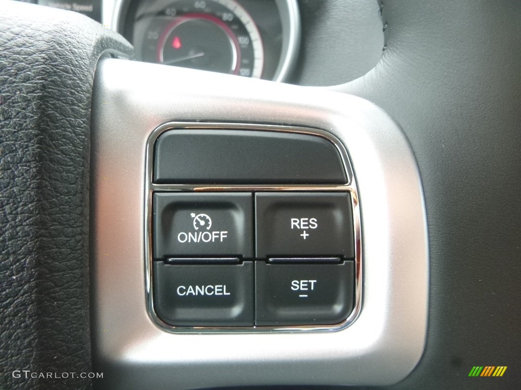 2019 Dodge Journey SE Black Steering Wheel Photo #133776894