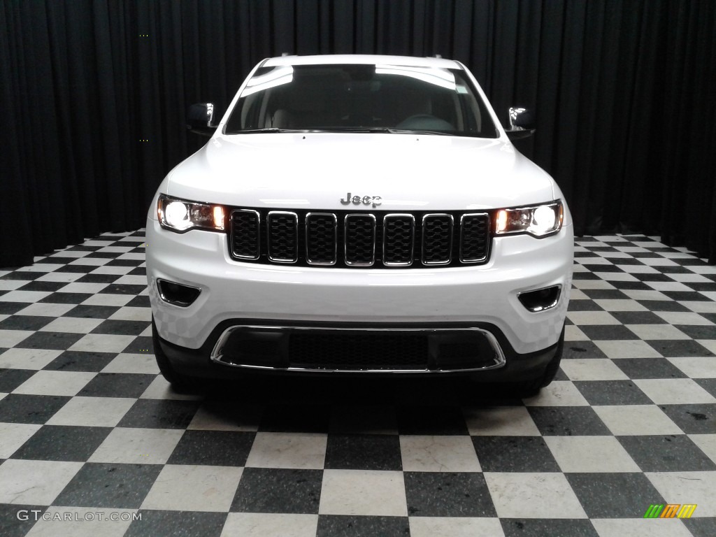 2019 Grand Cherokee Limited - Bright White / Light Frost Beige/Black photo #3