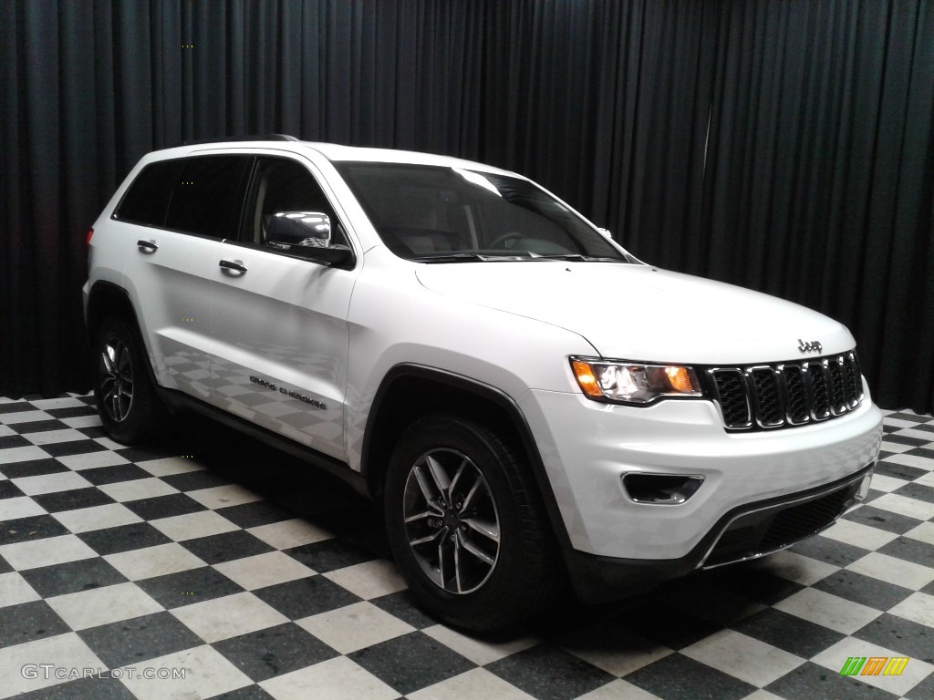 2019 Grand Cherokee Limited - Bright White / Light Frost Beige/Black photo #4