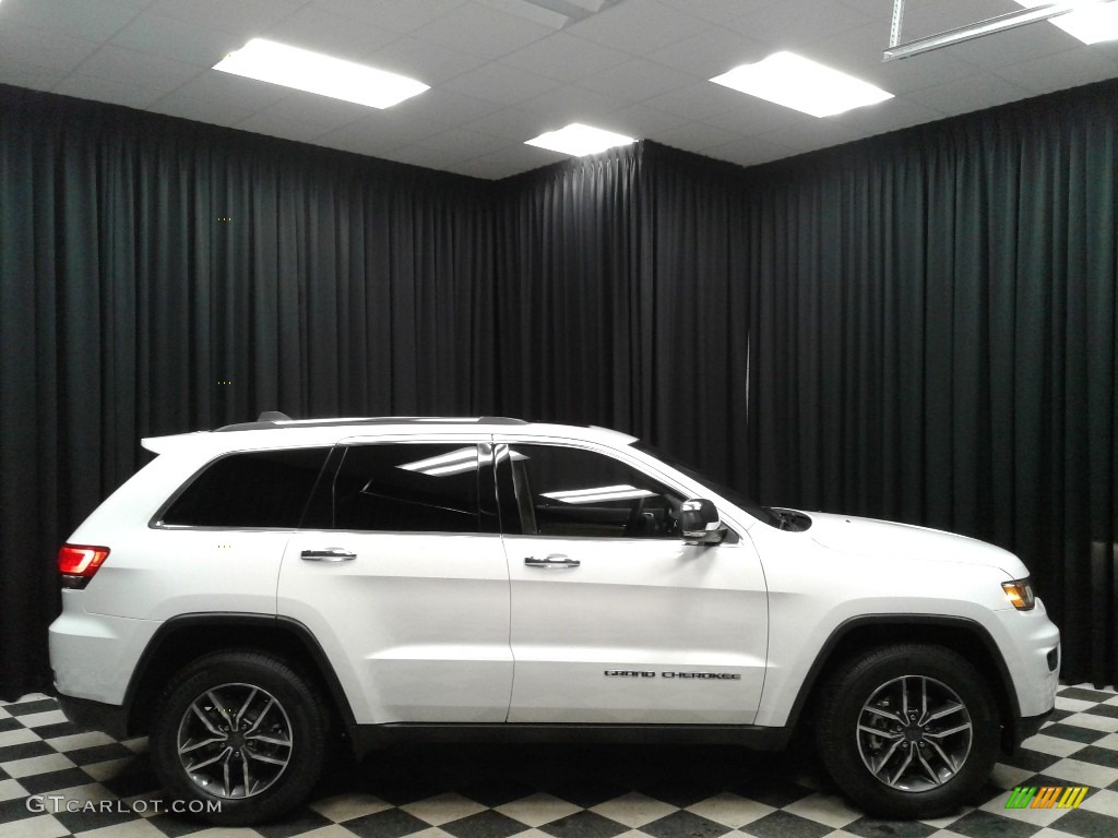 2019 Grand Cherokee Limited - Bright White / Light Frost Beige/Black photo #5