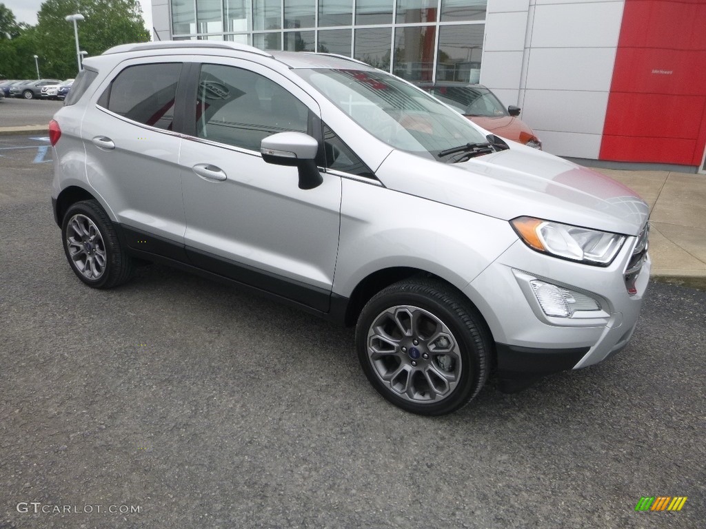 2018 EcoSport Titanium 4WD - Moondust Silver / Ebony Black photo #1