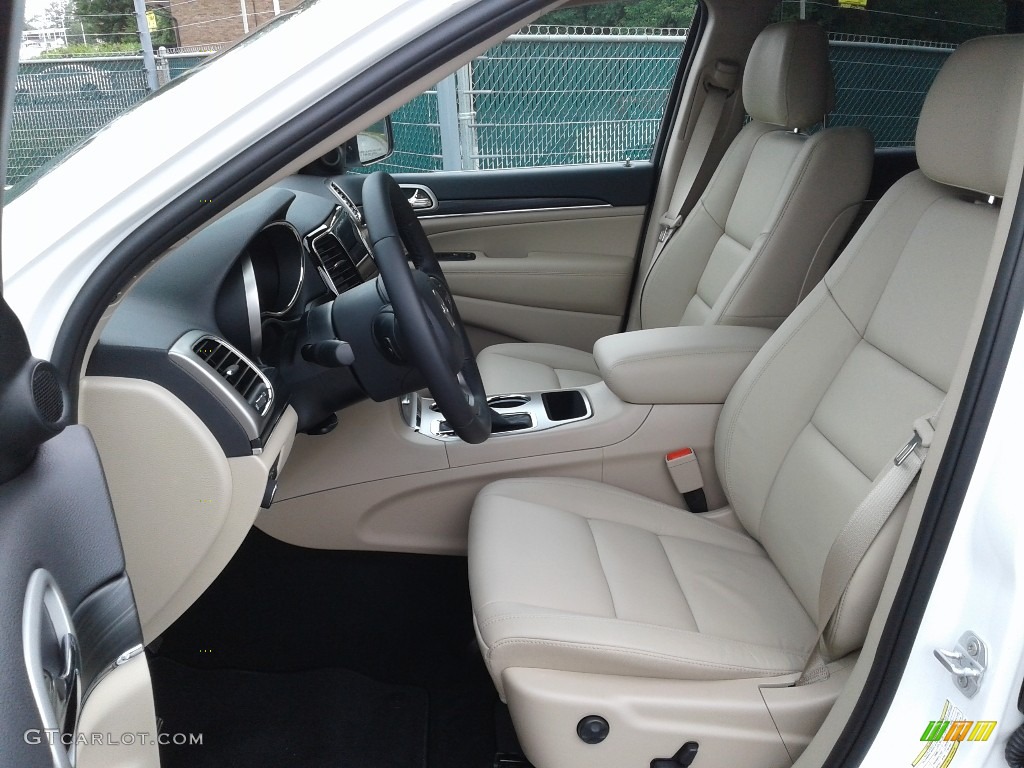 2019 Grand Cherokee Limited - Bright White / Light Frost Beige/Black photo #10