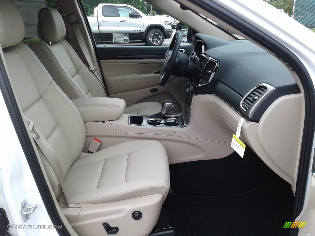 2019 Grand Cherokee Limited - Bright White / Light Frost Beige/Black photo #16