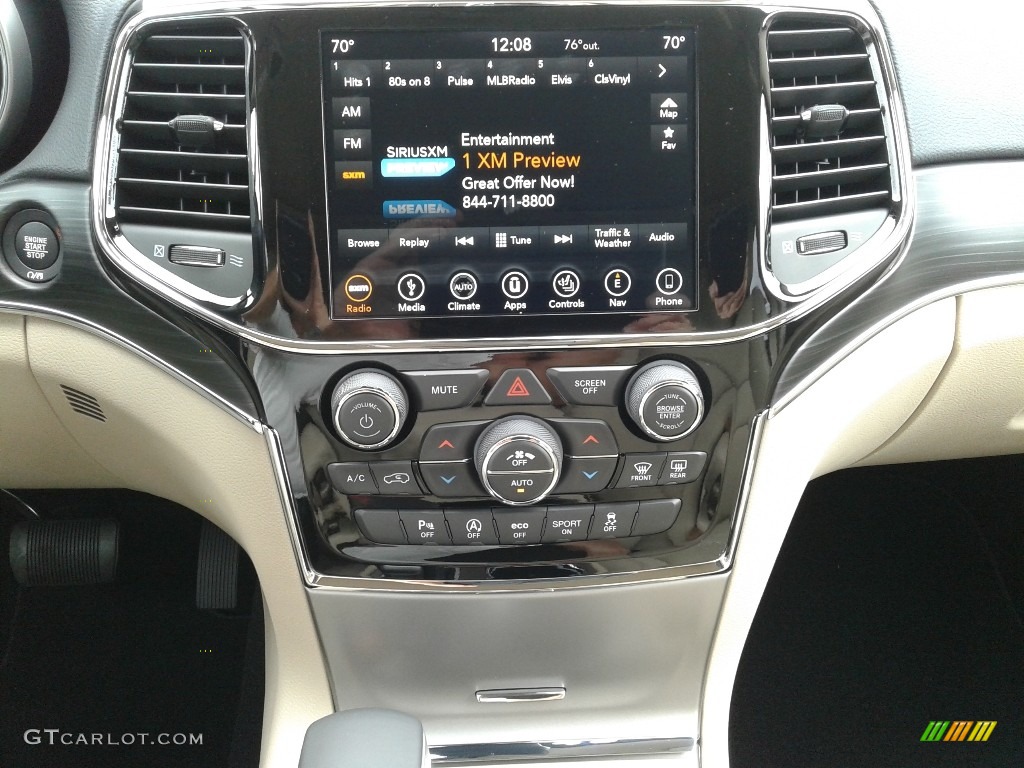 2019 Grand Cherokee Limited - Bright White / Light Frost Beige/Black photo #21