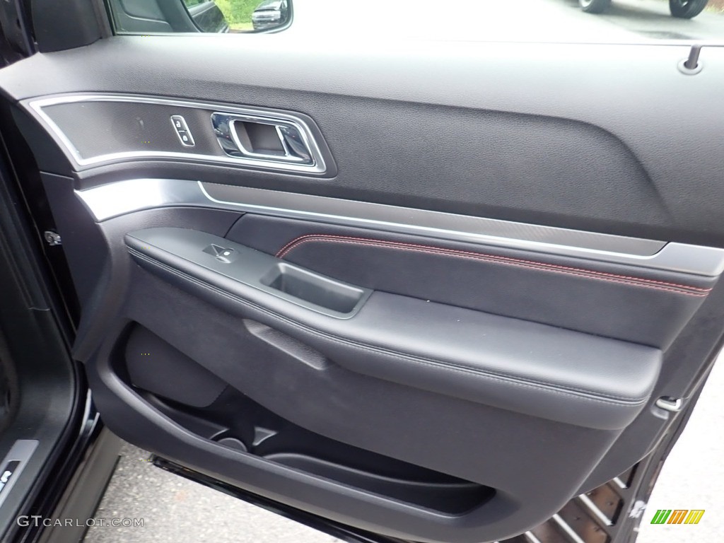2019 Explorer Sport 4WD - Agate Black / Medium Black photo #13