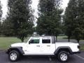 Bright White 2020 Jeep Gladiator Sport 4x4 Exterior