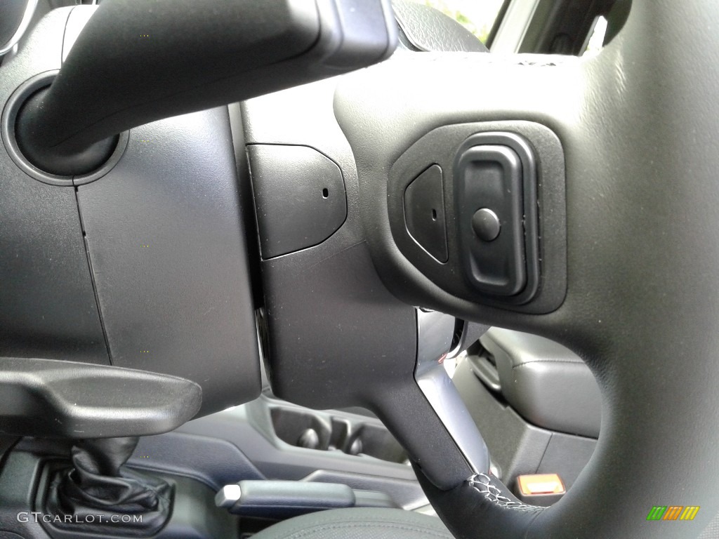 2020 Jeep Gladiator Sport 4x4 Black Steering Wheel Photo #133778397