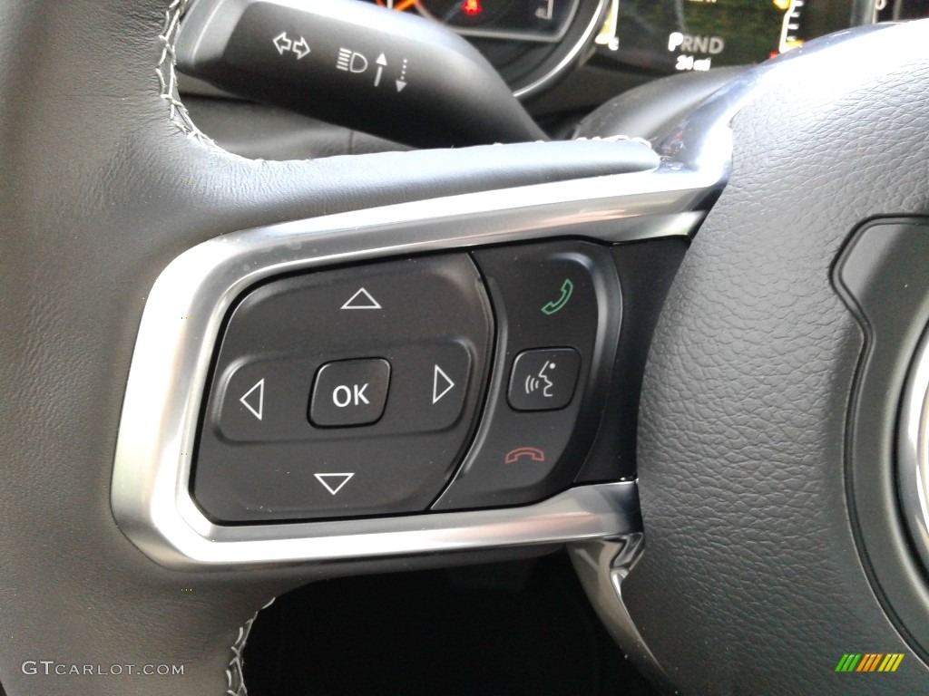 2020 Jeep Gladiator Sport 4x4 Black Steering Wheel Photo #133778421