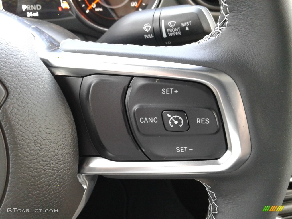 2020 Jeep Gladiator Sport 4x4 Black Steering Wheel Photo #133778445