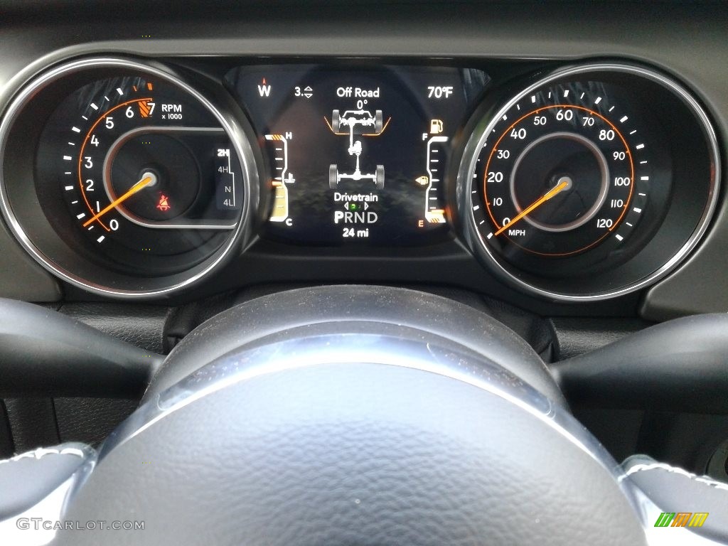 2020 Jeep Gladiator Sport 4x4 Gauges Photo #133778463