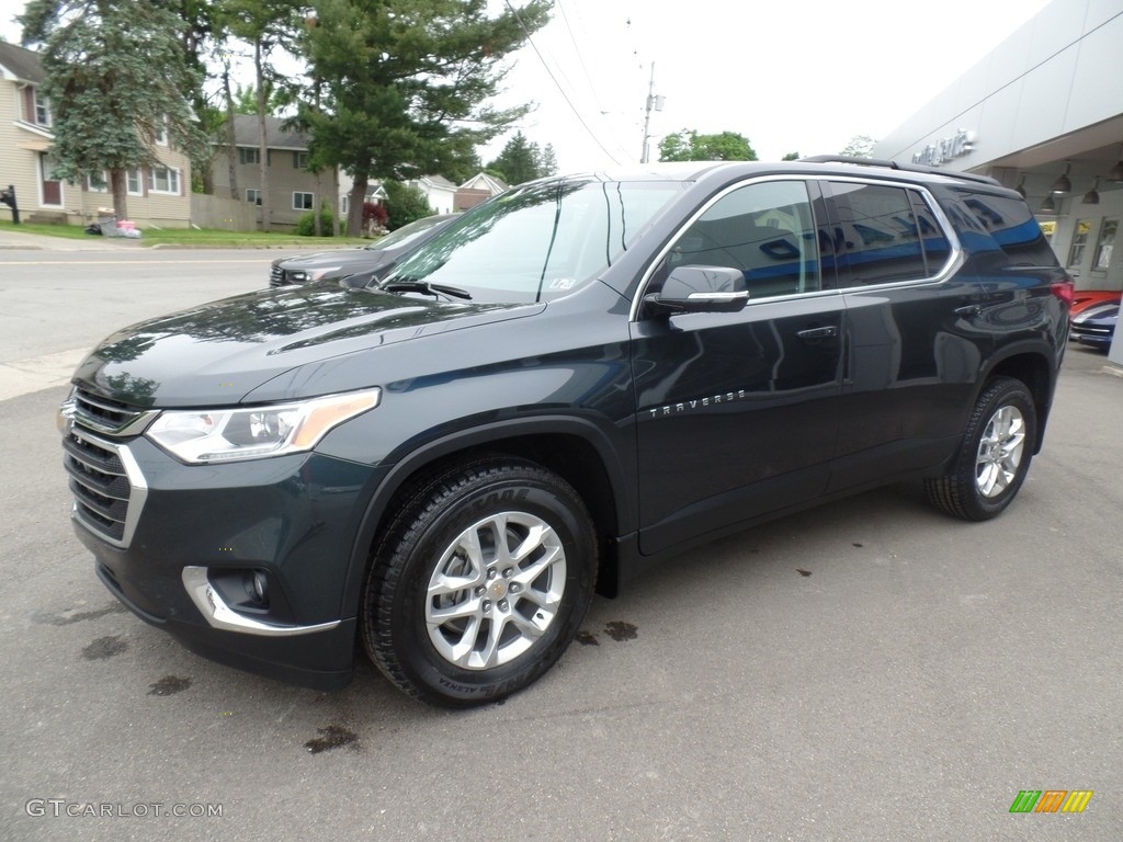 Graphite Metallic 2019 Chevrolet Traverse LT AWD Exterior Photo #133778592