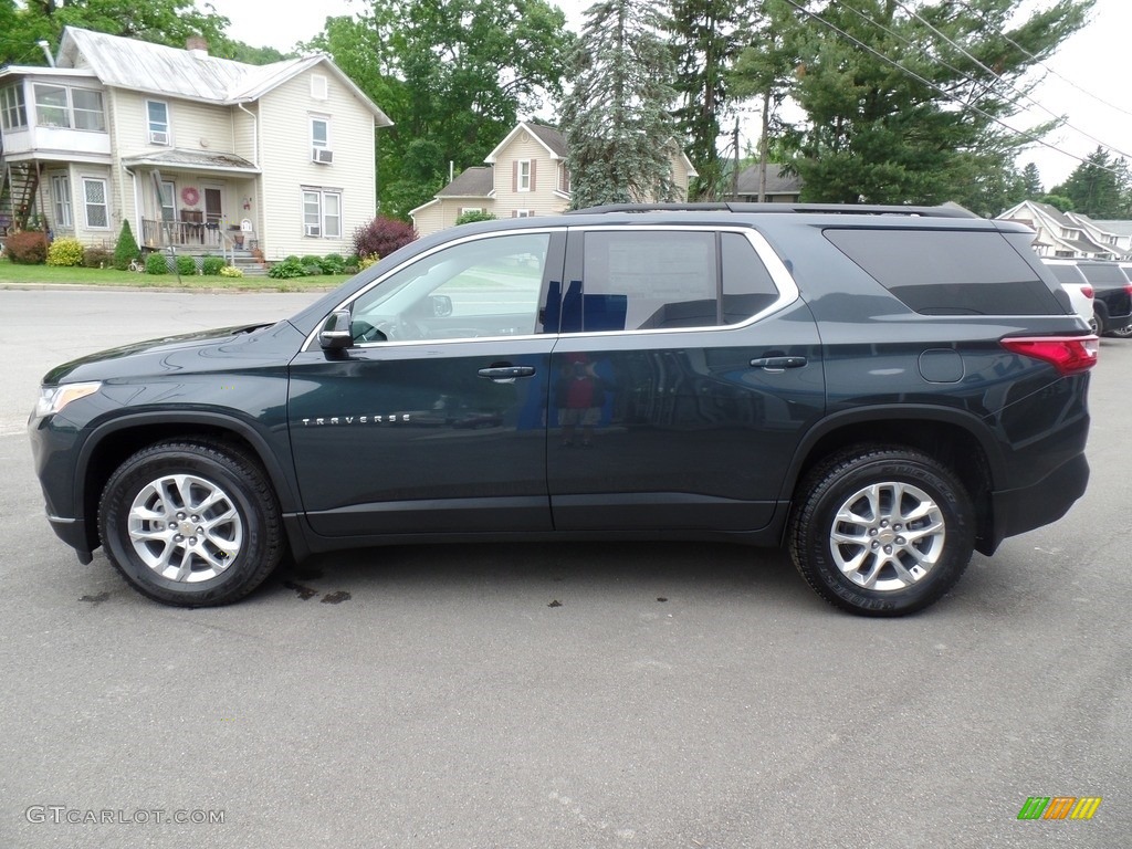 Graphite Metallic 2019 Chevrolet Traverse LT AWD Exterior Photo #133778787
