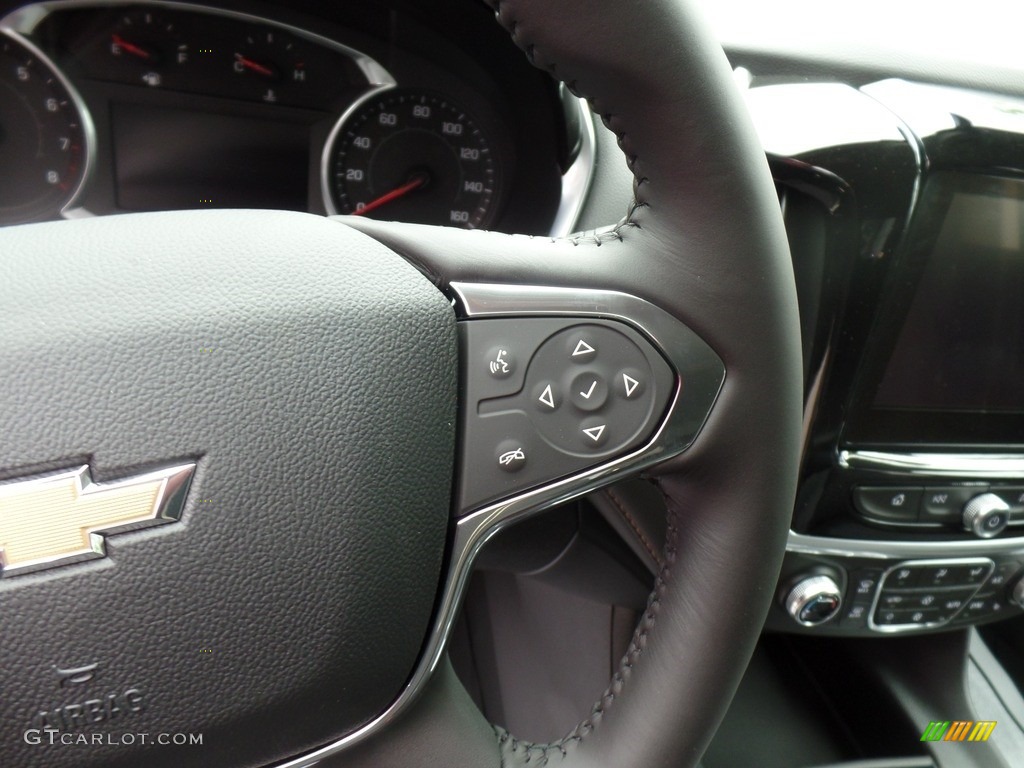 2019 Chevrolet Traverse LT AWD Jet Black Steering Wheel Photo #133779048