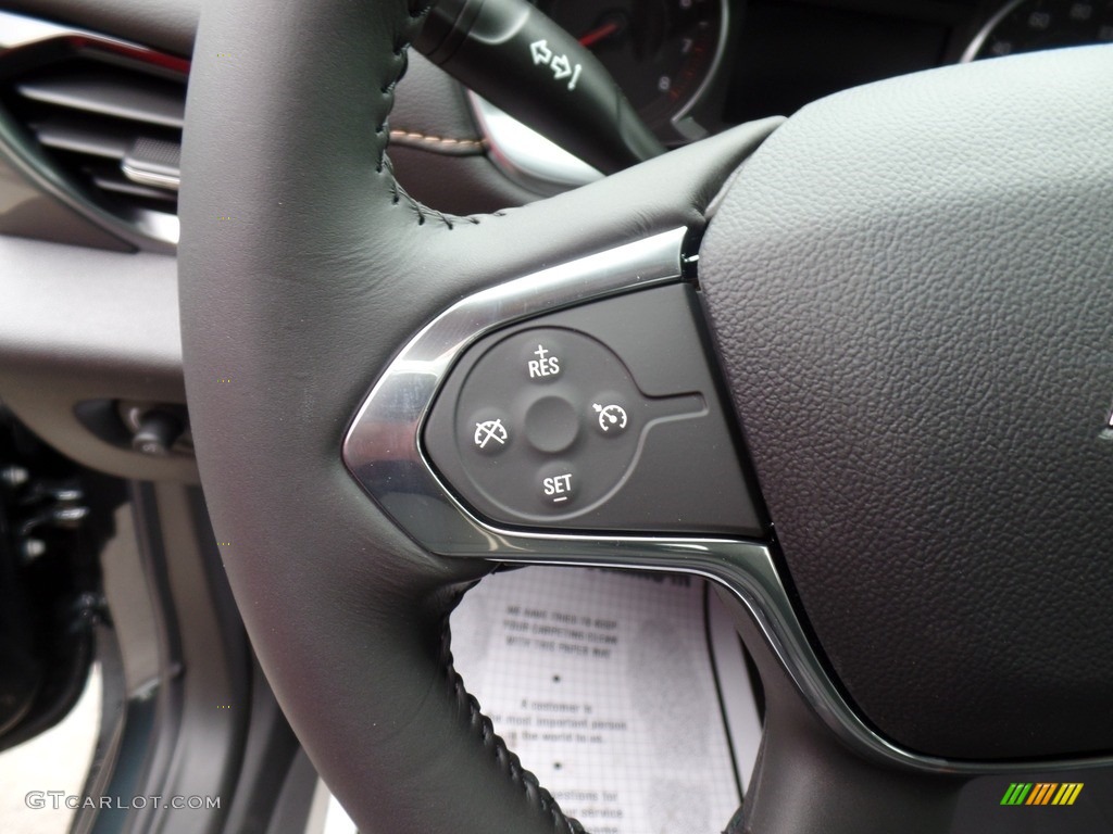 2019 Chevrolet Traverse LT AWD Jet Black Steering Wheel Photo #133779069