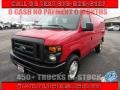 2014 Vermillion Red Ford E-Series Van E250 Cargo Van #133766246