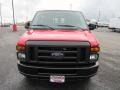 2014 Vermillion Red Ford E-Series Van E250 Cargo Van  photo #8