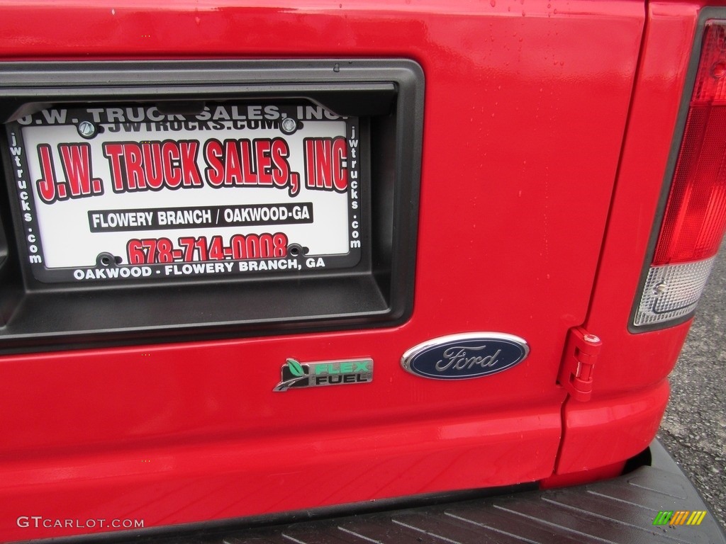 2014 E-Series Van E250 Cargo Van - Vermillion Red / Medium Flint photo #9