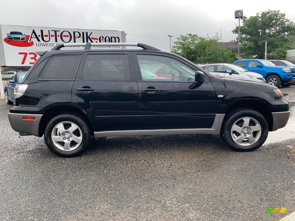 2003 Outlander XLS 4WD - Labrador Black Pearl / Charcoal photo #2