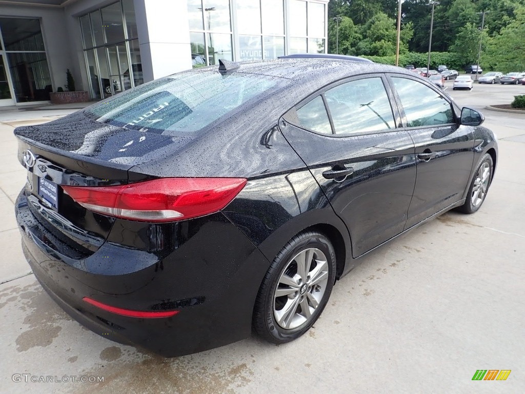 2017 Elantra Value Edition - Black / Black photo #2