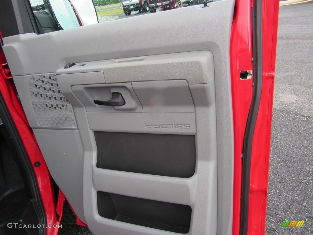 2014 E-Series Van E250 Cargo Van - Vermillion Red / Medium Flint photo #37