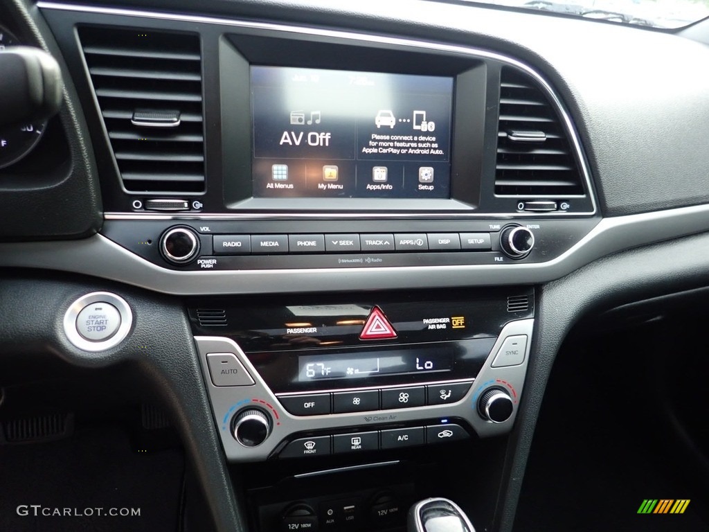 2017 Elantra Value Edition - Black / Black photo #22