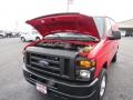 2014 Vermillion Red Ford E-Series Van E250 Cargo Van  photo #48