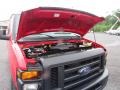 2014 Vermillion Red Ford E-Series Van E250 Cargo Van  photo #49