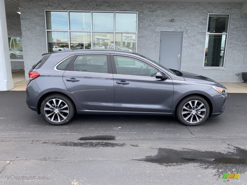 2019 Elantra GT  - Summit Gray / Black photo #3