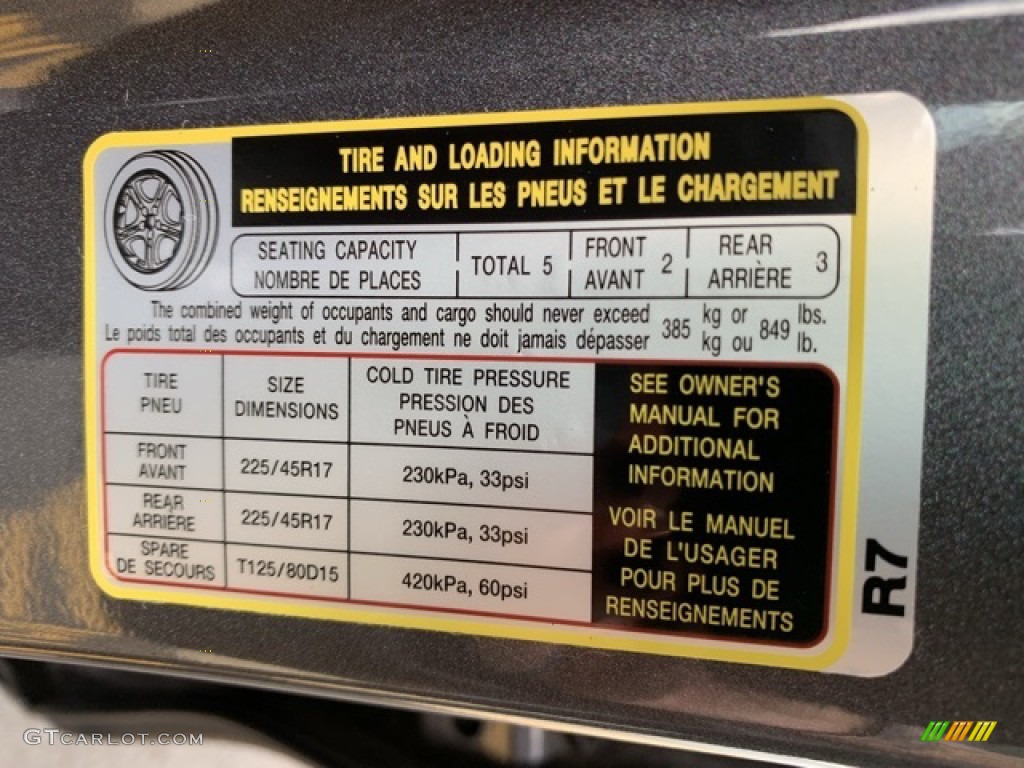 2019 Hyundai Elantra GT Standard Elantra GT Model Info Tag Photo #133781187